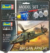 1:100 Revell 64985 AH-64A Apache - Model Set Plastic Modelbouwpakket-