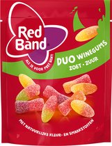 Red Band | Duo Winegum | Zoet Zuur | 10 x 205 gram