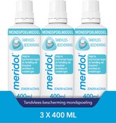 Meridol Mondwater Tandvlees - 3 x 400 ml - Voordeelverpakking