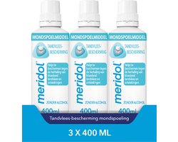 Meridol Mondwater Tandvlees - 3 x 400 ml - Voordeelverpakking