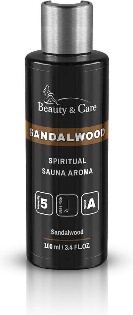 Goedkoopste Beauty & Care - Sandelhout sauna opgietmiddel - 100 ml. new