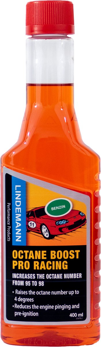 Lindemann Octane Boost Pro Racing - Octaan Booster - Voor Oudere Motoren - Voor E10 Benzine - Verhoogt Vermogen Motor - Verlaagt Uitlaattemperatuur - Vermindert Brandstofverbruik - Motor Onderhoud - Motor Onderhoudsproducten