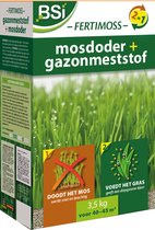 Fertimoss: Mosdoder+Gazonmeststof voor een egaal en diepgroen gazon - 3,5 kg voor 45 m²