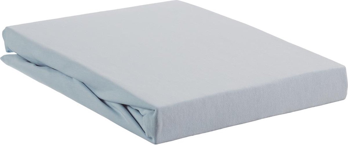 Beddinghouse - Jersey - 95% katoen - 5% lycra - Split-topper - Hoeslaken - 200x220 cm - Licht blauw