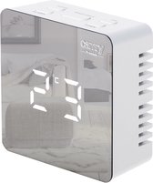 Camry 1150 - Alarmklok - wit - Batterij en Usb - thermometer