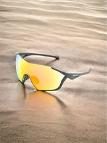 Snelle Planga - Outdoor Fietsbril - Sportbril - Uniseks - Sport zonnebril - Zonnebril - Beschermend en comfortabel – zwart