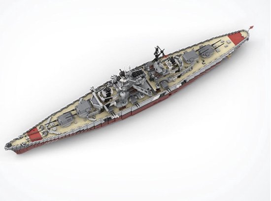 Brihappen Jeu de construction militaire, cuirassé Bismarck, modèle réduit de navire de guerre de la Seconde Guerre mondiale, cadeau pour enfants adultes, garçons et hommes (2081 pièces Brihappen Jeu de construction militaire, cuirassé Bismarck, modèle réduit de navire de guerre de la Seconde Guerre mondiale, cadeau pour enfants adultes, garçons et hommes (2081 pièces