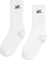 XXL Nutrition - Performance Socks 2-pack - Sportsokken, Zachte, Elastische Stofmix - Wit - Maat EUR 37-40