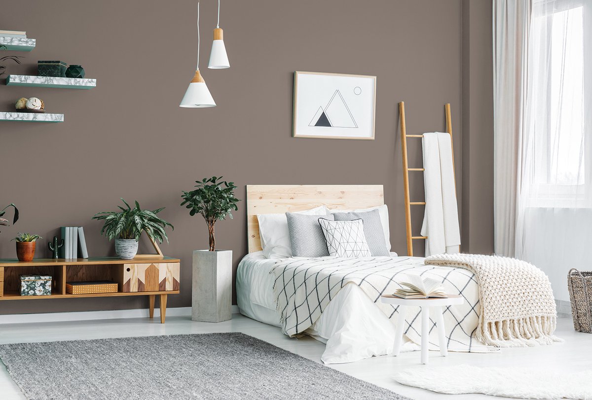 Histor Perfect Finish Muurverf Mat - Perfecte Dekking - Geurarm - 2.5L - Wild Wilderness - Bruin – foto 5