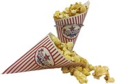 Sacs à pop-corn - 50 pièces - Cornets en papier