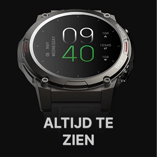 HiFuture FutureGo MIX2 Smartwatch Horloge Heren Dames HD