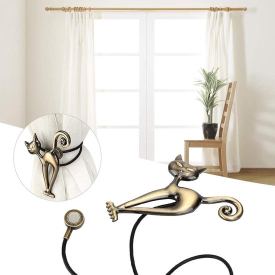 Rideaux de décoration intérieure moderne, clips de rideau, aimant pour  fenêtre, salon