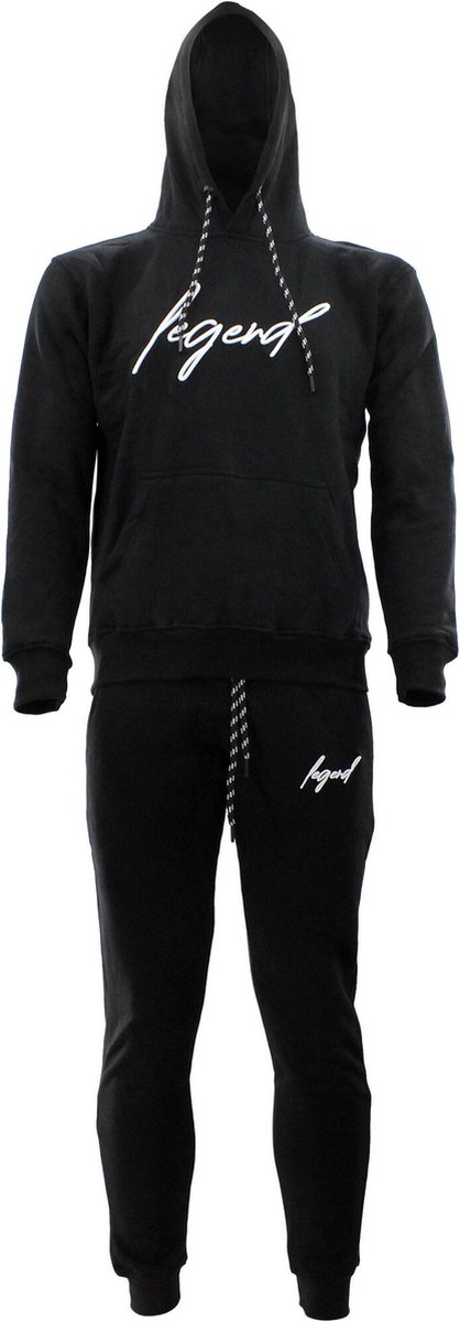 Joggingpak Hoodie Heren/Dames Signature Milano Olive L
