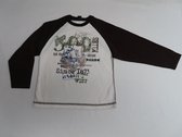 T shirt met lange mouwen - Jongens - Creme /bruin - 500 Miles - 2 jaar 92