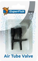 Robinet pour tuyau d'air Superfish - aquarium - aération - 2 robinets
