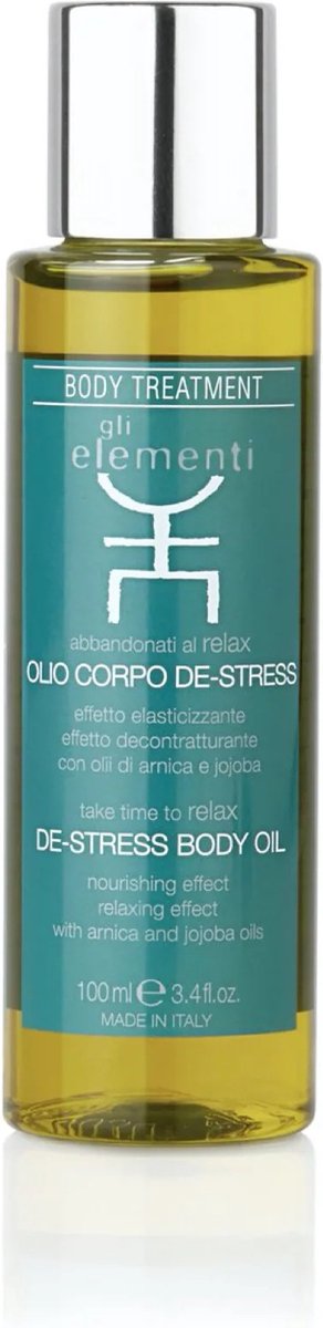 De-stress body oil