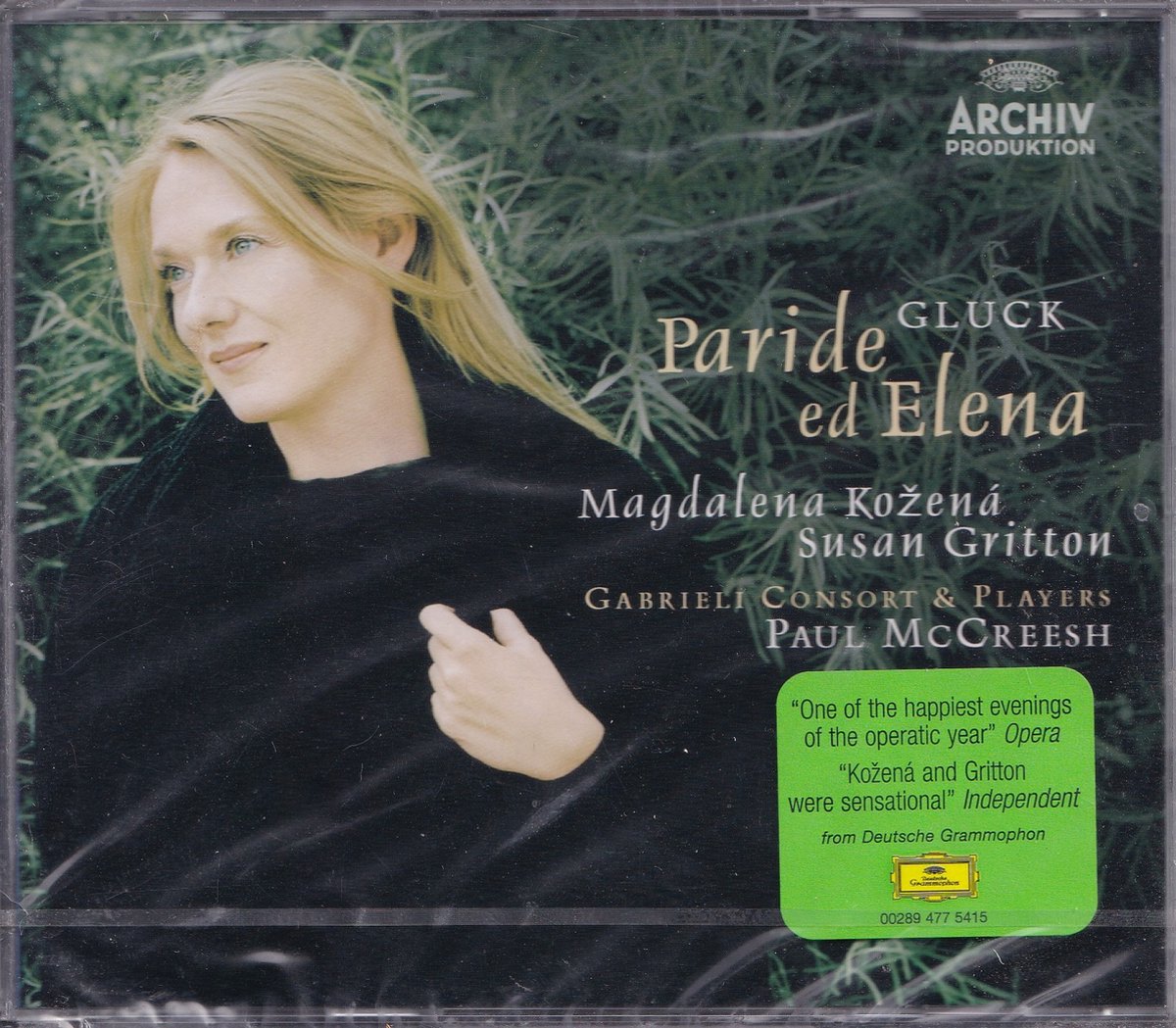 Paride ed Elena - Gluck - Gabrieli Consort and Players, Christoph William