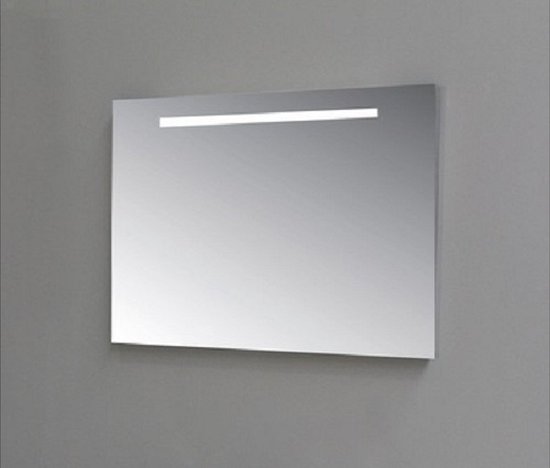 INK SP2 spiegel met aluminium frame met geïntegreerde LED-verlichting, colour-changing en sensorschakelaar 80 x 60 x 3 cm