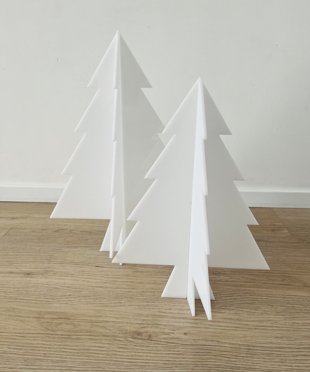 Kerstbomen Kerst Musthaves Event Musthaves - Kerstboom Set van 3 - Plexiglas - Design - Christmas - Xmas - Tree - Kerstdecoratie - musthave