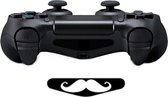 Gadgetpoint | Gaming Controller(s) Stickers | Mustache - Snor | Accessoires geschikt voor Playstation 4 - PS4