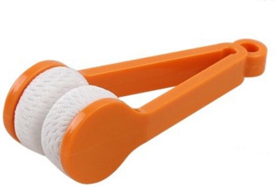 Gadgetpoint | Bril Cleaner | Bril Schoonmaker | Oranje | Vaderdag Cadeau