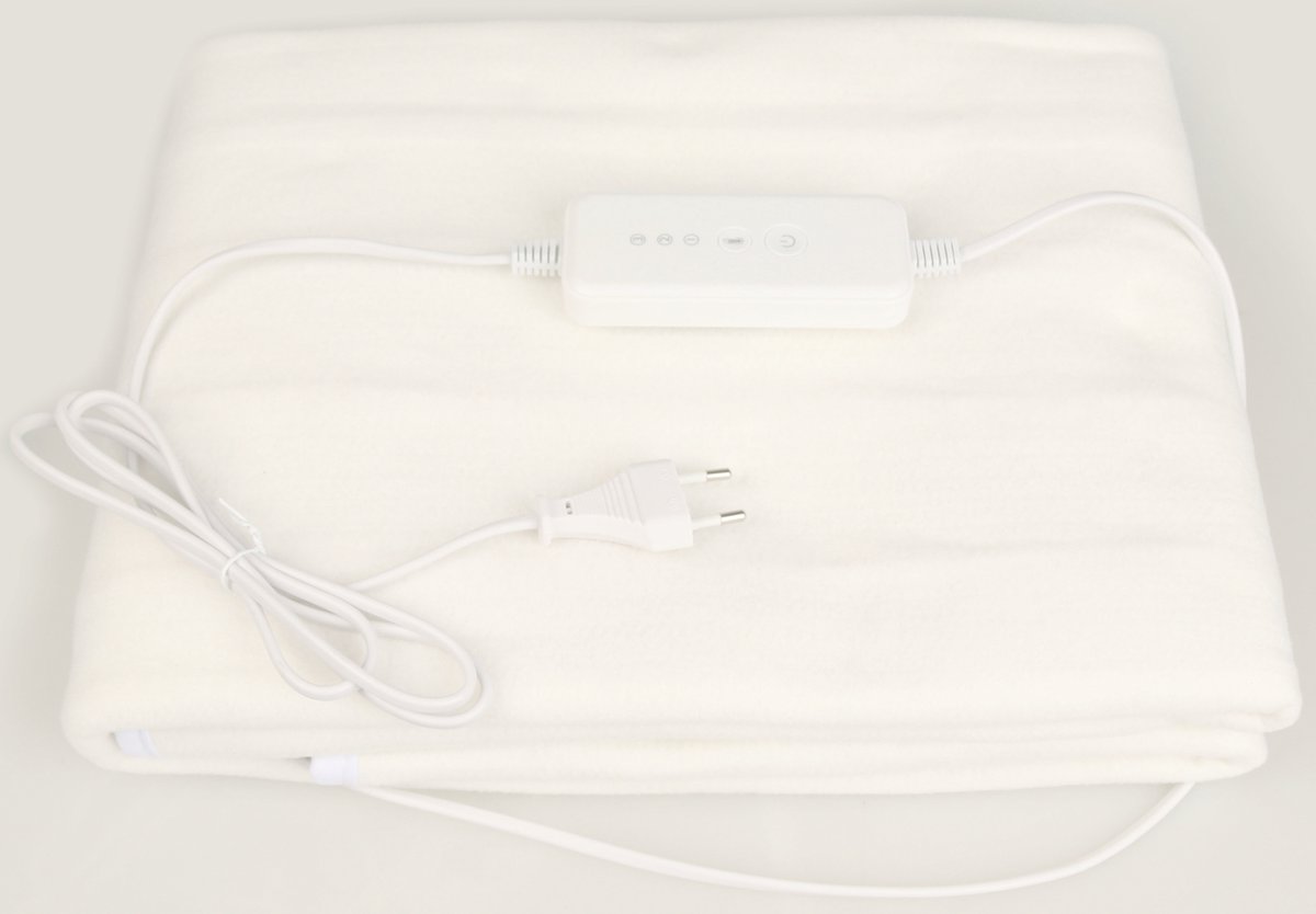 Afbeelding 3 van Mesa Living - Elektrische onderdeken -150 x 80 cm - Electrische deken 1 persoons - Warmtedeken