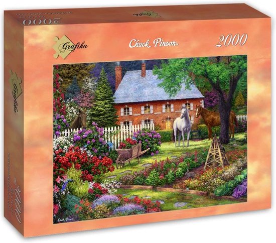 Puzzle 2000 Teile – Chuck Pinson „Good Times Harbor“, Kunstpuzzle Für Erwachsene