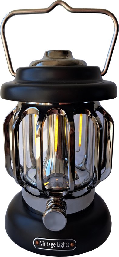 Oplaadbare Campinglamp – Retro