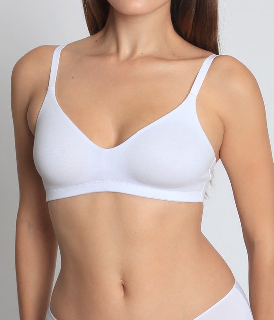 Sassa Dames BH Soft Jacquard, zwart (00500), 75B
