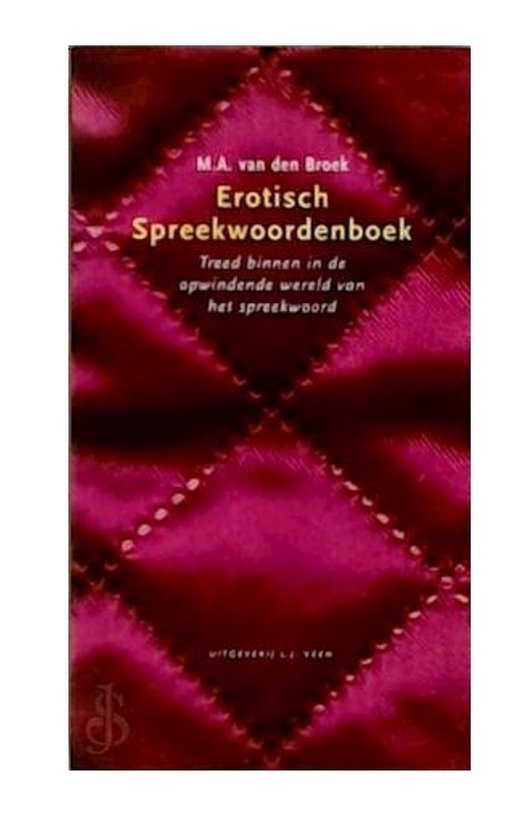 Erotisch Spreekwoordenboek - cover