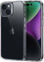 Geschikt voor ESR Apple iPhone 15 Plus Hoesje Ice Shield Tempered Glass Case Transparant