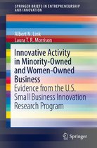 SpringerBriefs in Entrepreneurship and Innovation - Innovative Activity in Minority-Owned and Women-Owned Business