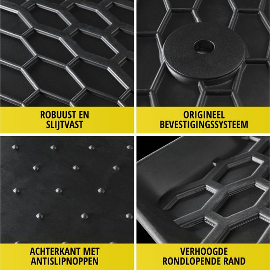 Volvo V60 rubber automatten | Rubber matten met hoge rand Volvo V60