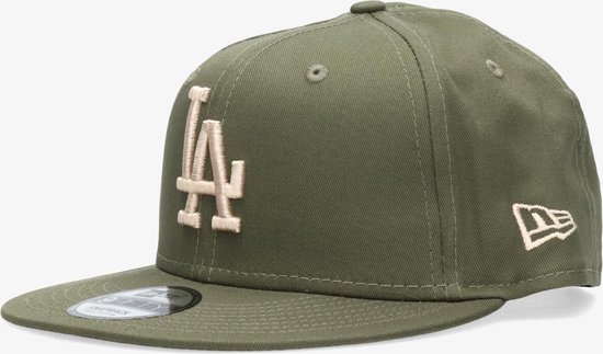 New Era LA League Essential 9F Cap - (S/M) Pet/Snapback - Groen