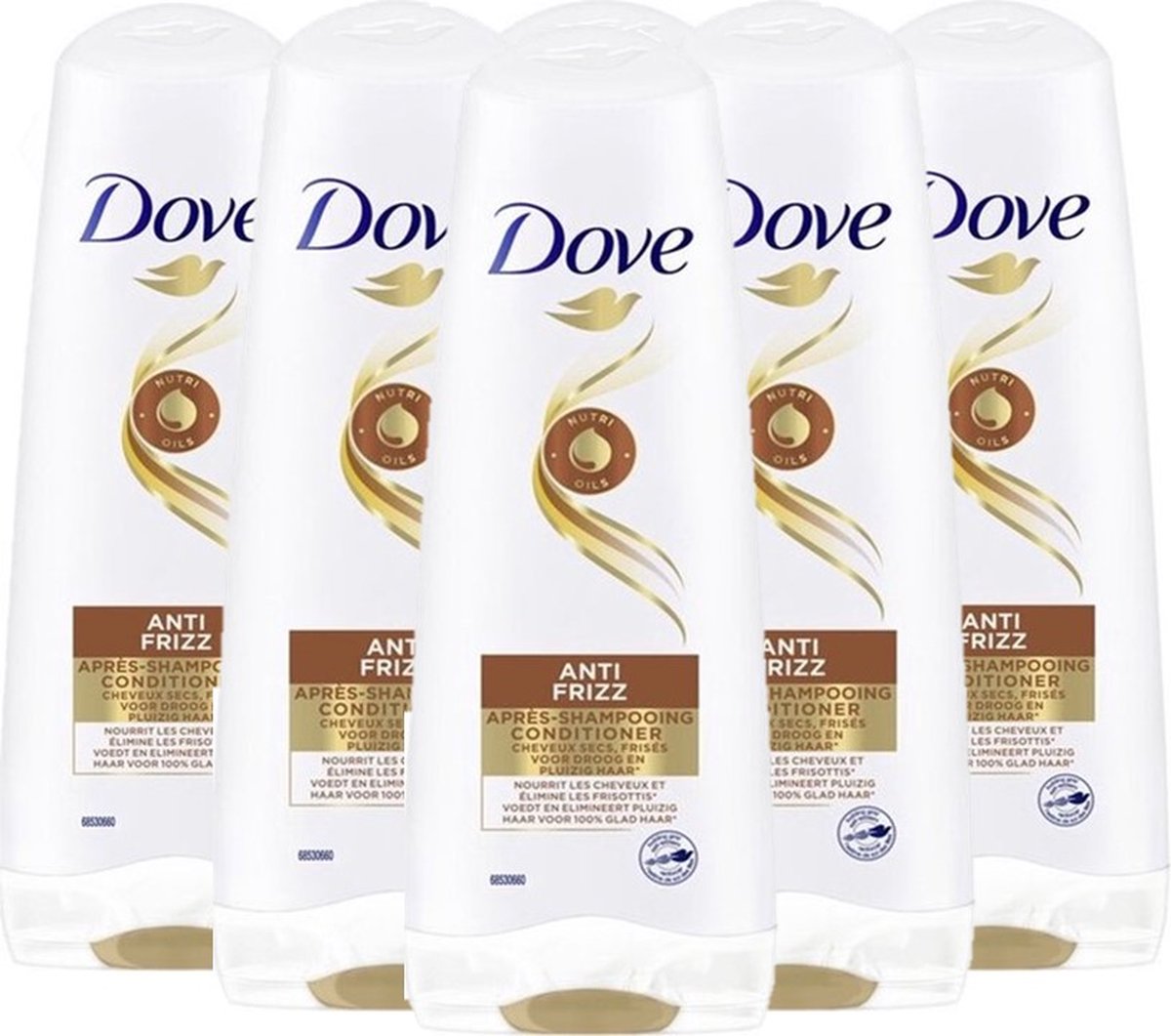 Dove Nourishing Oil & Care Conditioner - 6 x 200ml - Voordeelverpakking