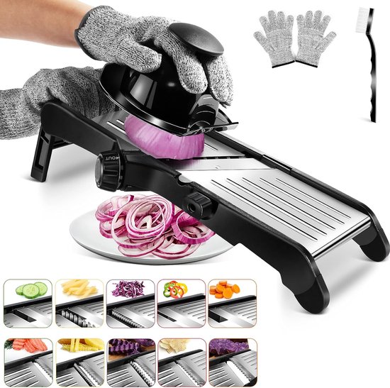 Kool Hand Slicer Shredder - Metalen Zuurkool Chopper - Groentekool Keuken Handmatige Cutter