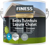Finess Beits Tuinhuis - dekkend - zijdeglans - lichtgrijs - 2,5 liter