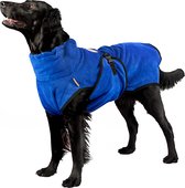 Hondenbadjas - Chillcoat - Microvezel - Kobaltblauw - SuperFurDogs - XXS