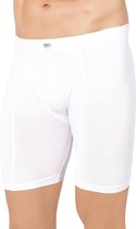 DONEX® Heren Boxershorts – 2 Stuks – Lange Pijpen – Wit – 92% Katoen – Maat XXL
