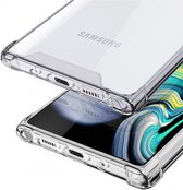 Samsung note 20 Ultra anti shock transparent TPU hoesje - TPU Back Cover - Transparant