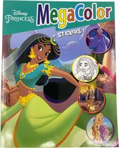 MegaColor Disney Princess Kleurboek + stickers