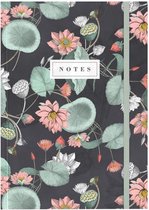 Hobbit - Notitieboek A4 - Waterplanten en bloemen - Hardcover - Gelinieerd