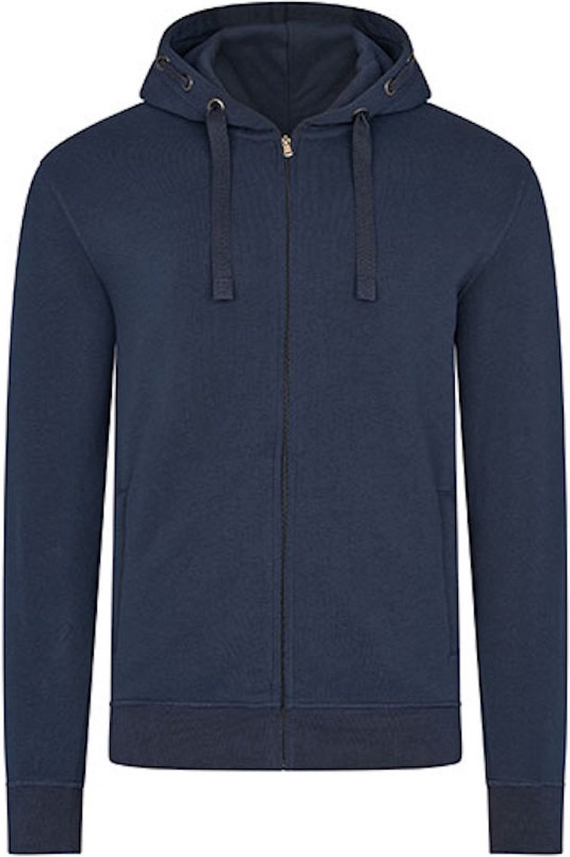 HRM Men´s Premium Hooded Jacket – 3XL Blauw