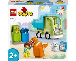 LEGO DUPLO Vuilniswagen Peuterspeelgoed Speelgoed Set - 10987