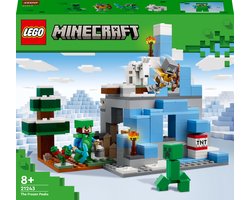 foto van LEGO Minecraft De Ijsbergtoppen Bouwspeelgoed - 21243