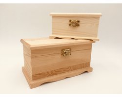 Houten doosje, 2 in 1, EFCO hobby