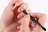 New Age Devi - Nagelriem trimmer - nagelriem mesje - Nagelriem vorkje - Zwart