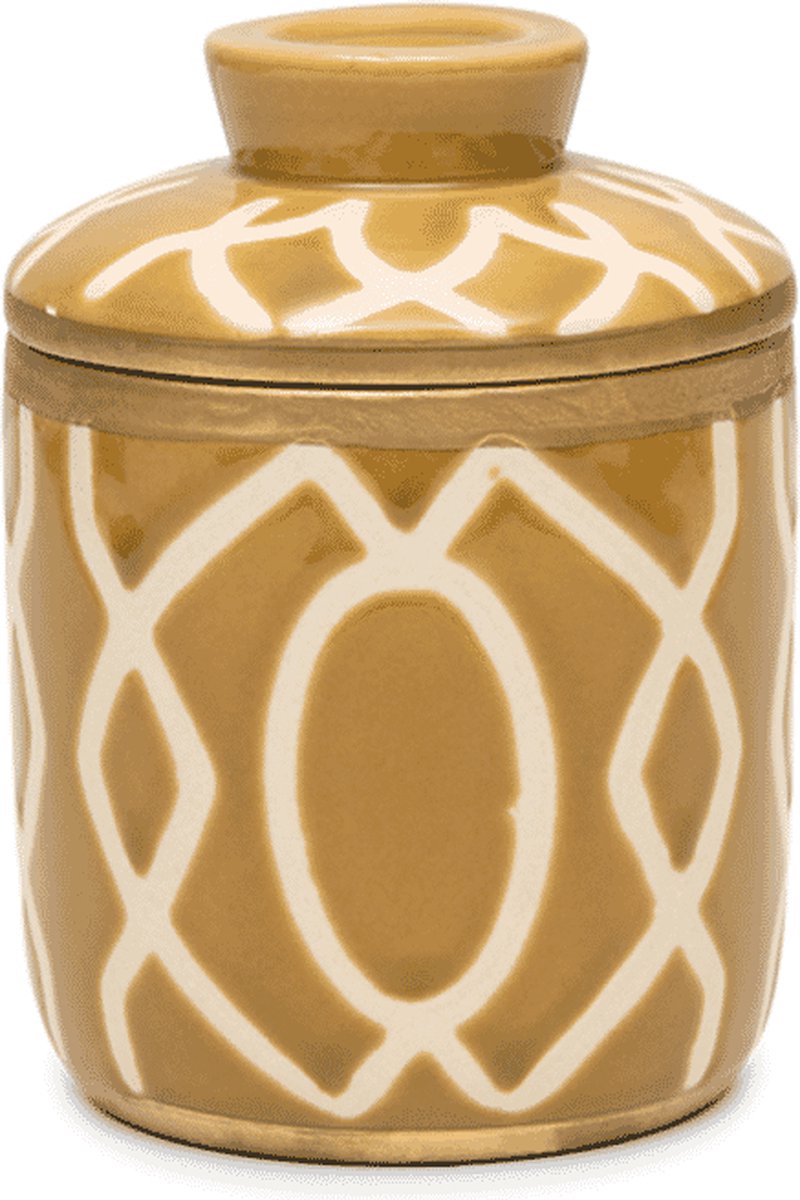 Goedkoopste Kayori Geurkaars Keramiek Yuzu Goud - 375gr