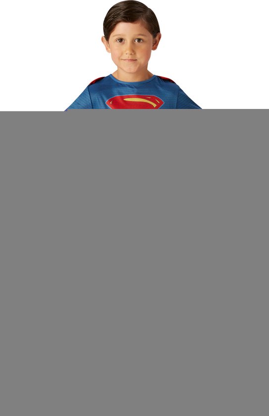 Rubie's Verkleedpak Justice League Superman Junior Blauw Mt 122
