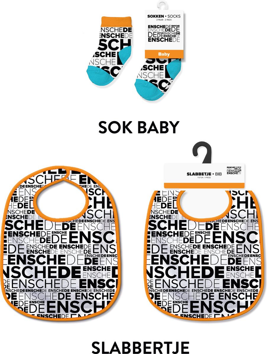 Slabbetjes en sokken met tekst - Baby cadeautjes en kraamcadeautjes - Enschede